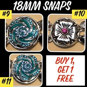 BOGO Snaps fit most brands of 18mm Snap Jewelry
